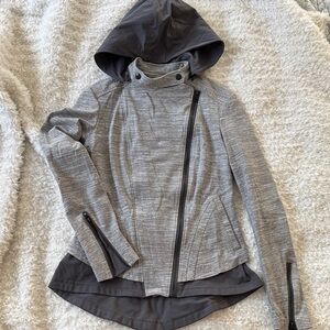 Lululemon Moto Jacket with remove-able hood